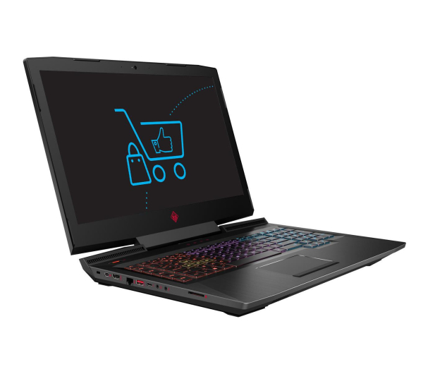 HP OMEN 17 i5-8300H/8GB/240 GTX1050 - 475654 - zdjęcie 3